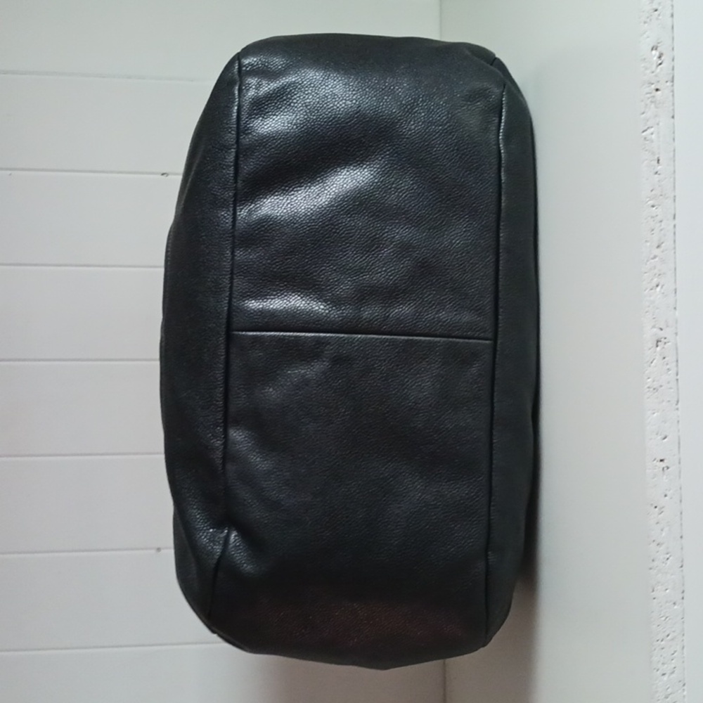 Chanel Black Caviar Leather Hobo W Chain Strap Bag. - Picture 7 of 12